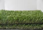 Latex Coating Durable Garden / Swimming Pool Artificial Grass For Home Lawns
