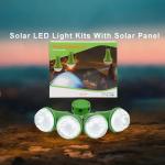 Solar Wall Light With 4 Bulbs China Wholesale Led Warehouse Solar Light sRE-98G