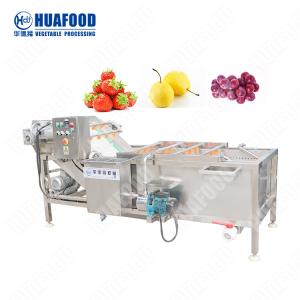 Wholesale Automatic high end vegetables cutting cleaning machine vegetables salad washing dewater machine from china suppliers