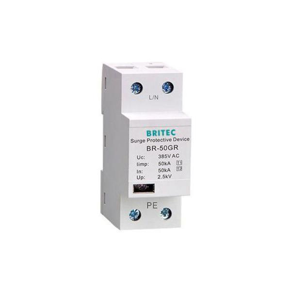 50 Ka Industrial Type 1 Surge Protection Device BR-50GR 1P High Performance