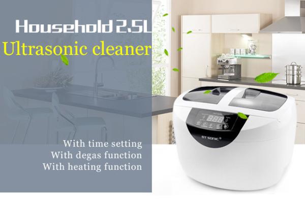 Portable Vegetable And Fruit Cleaner Ultrasound Washing 2500ml Tank With Degas
