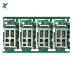 0.2mm Min Hole Size 1/2oz Pcba Circuit Board Electronic Green Solder Mask PCB