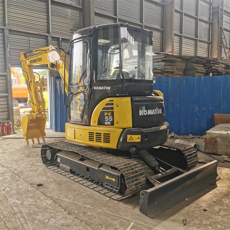Original Hydraulic Cylinder Komatsu PC55MR 5.5Ton Japanese Excavator 1600 Working Hours