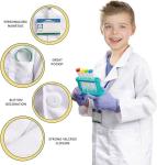 Scientist Costume For Kids Lab Coat With Science Experiment Kit Dress Up &