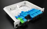 1x8 Cores Fiber Optic Splitter PLC SM Card Insertion Type