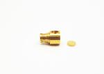 Female Right Angle RF Connector SMP RF Coaxial Connector Gold Plated