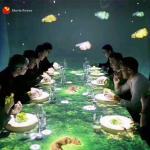 Children Immersive Multiplayer Interactive 3D Wall Projection Games