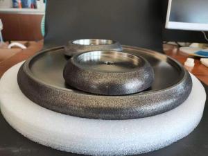 Wholesale Customized Electroplated CBN Grinding Wheels With Diameter 125 / 150 / 203 from china suppliers