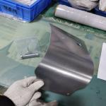 High Precise Stainless Steel Bending Parts Black Plated 1mm Customizable