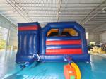 Outdoor Bounce House Inflatable Bouncer Combo With Slide Hero Spiderman Cartoon
