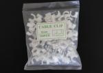 4mm-25mm Plastic Cable Clips For Indoor/ Outdoor Cable Management