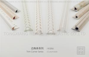 Wholesale Colored Custom Plastic Profiles , Extruded PVC Plastic Profile from china suppliers