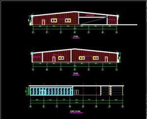 Wholesale Hot - Dip Galvanized Industrial Steel Structures / Steel Warehouse Buildings from china suppliers