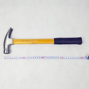 Wholesale Garde A Bamboo handle polishing surface magnet antiskid Claw hammer hand construction tools from china suppliers