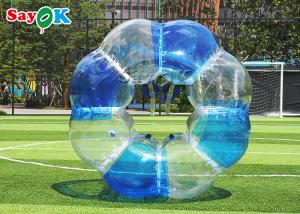 China Inflatable Soccer Game Adult Size Sport Toys TPU Transparent Inflatable Bumper Ball on sale