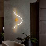 Modern Led Wall Lamp Bedroom Corridor Silicone led strip wall mount Bedside Wall