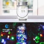 Waterproof Multicolor 30LEDs 1.2V Mason Jar Lid Solar Lights