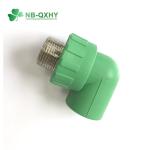 PPR Pipe Fittings 90 Degree Elbow Male Threaded Elbow for Hot and Cold Water