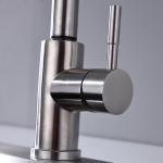Touch Sensitive Kitchen Bar Faucets Deck Mounted IPX5 Safe Protection