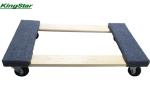 Four Wheel Carpeted Moving Dolly Easy Move For Transporting Appliances