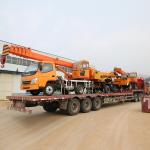 DFAC Mobile Hydraulic Vehicle Mounted Crane With 16 - 20 Ton Lifting Capacity