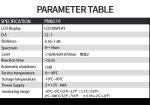 Non-contact measurement Handheld Industrial-grade thermometer 13-point laser