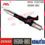 095000-0800 095000-0801 KOMATSU Fuel Injectors 6156-11-3100 For SA6D125E Engine