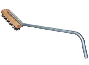 Wholesale Angled Flat Steel Wire Heavy Duty Super Saver Grill Brush Replacement Head with Handle from china suppliers