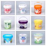 Christmas Candy Cookies Packaging Plastic Jars with Logo Printing Food Grade PP