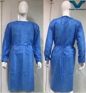 Wholesale SMS Isolation Gown for Strong Healthcare Protection Breathable and Fluid Resistant from china suppliers