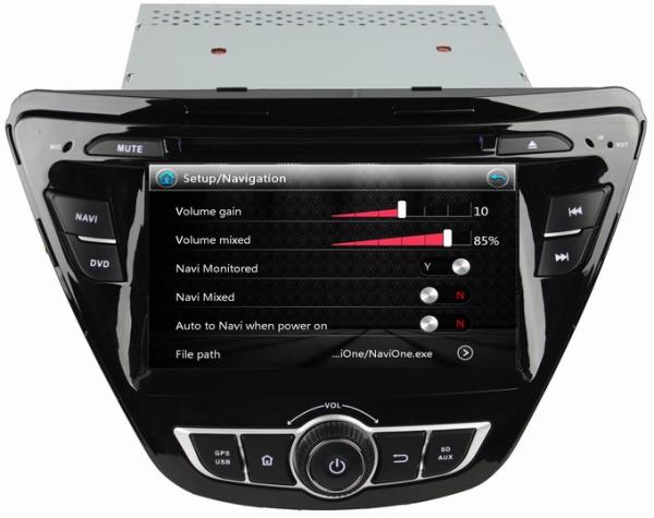 Ouchuangbo Car Multimedia Kit for Hyundai Elantra 2014 DVD Radio iPod USB OCB
