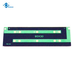 Wholesale 0.35W Customized Epoxy Solar Panel 6V Outdoor Lightweight Silicon Solar Module ZW-9030-6V from china suppliers