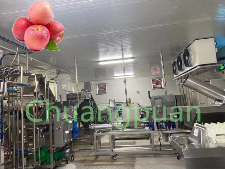 15T Concentrated Apple Juice Production Line 50-1000TPD