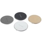 ADC Fabric/Temper Glass/Leater Mirror Fast Charging Wireless Charger 9V 2A 10W/7