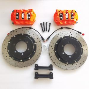 Wholesale Cayenne 4 Pot Brake Caliper Orange 380mm For Toyota Fortuner from china suppliers