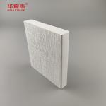 Wooden Pattern PVC Plank White Color Pvc Moulding For Building Decoration
