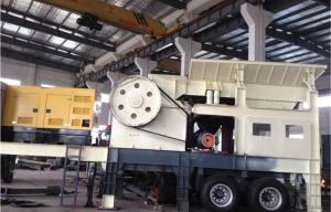 Wholesale Mobile Vertical Shaft Impact Crusher screening plant mobile jaw crusher impact stone crusher mobile jaw crusher from china suppliers