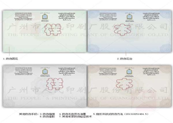 Watermarked Paper Diploma Certificate Printing Security Thread With Multicolor