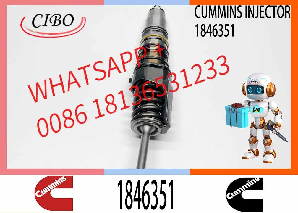 Remanufactured High quality common rail diesel fuel injector 1846351 1846350