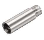 Stainless Steel 1''-8'' Male to Female Thread Coupler 80mm Length Hexagon/Round