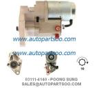 03122-8070 OK87T-18-400 POONG SUNG Starter Motor 24V 5.5KW 11T MOTORES DE