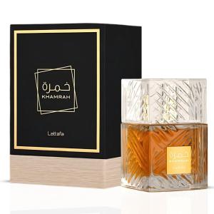 Wholesale Lattafa Khamrah - Vanilla, Warm Spicy, Amber, Cinnamon Perfume Long-Lasting Fragrance for Unisex, 3.40 Ounce / 100 ml from china suppliers