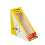 Custom Printing Sandwich Paper Color Box Packaging With Window Manufacturer