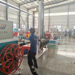 Rigid Geo Strap Band Production Line for PE PET Fiber Packing Belt with Broad