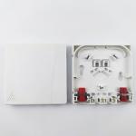 114*85*21mm FC/UPC Plastic Fiber Optic Faceplate Socket Panel for Indoor Network
