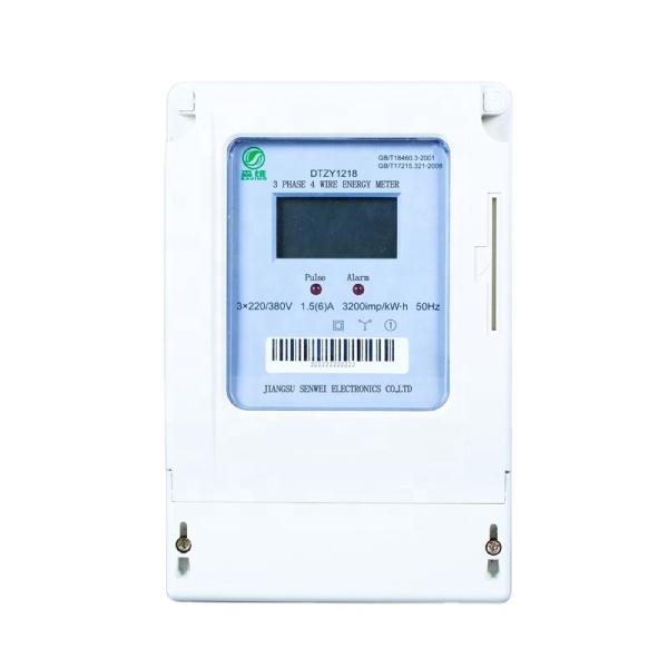 110-220V Prepaid Electronic Energy Meter with Frequency Range of 50-60Hz and