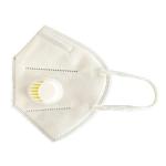 Disposable PM 2.5 KN95 Face Mask With Filter Valve High Filtration Capacity