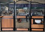 Double Open Dutch Door Hard Horse Stall Panels Q235 Waterproof