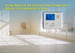 Singel Stage 1 Heat 1 Cool Digital Boiler Room Thermostat 24V With Blue