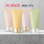 PE PP Hand Cream Empty Cosmetic Squeeze Tubes UV Spray Printing 50g